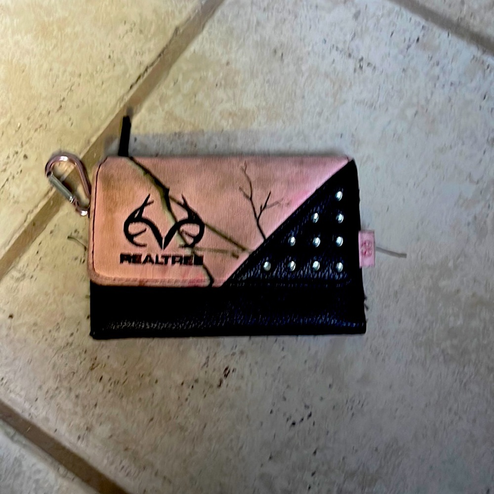 Real tree small wallet